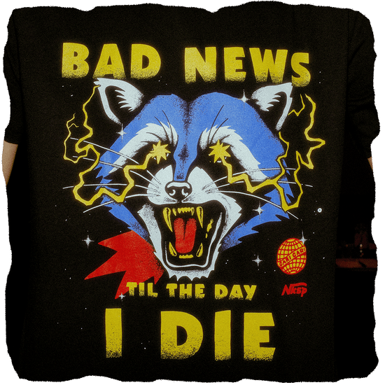 T-SHIRT - BAD NEWS